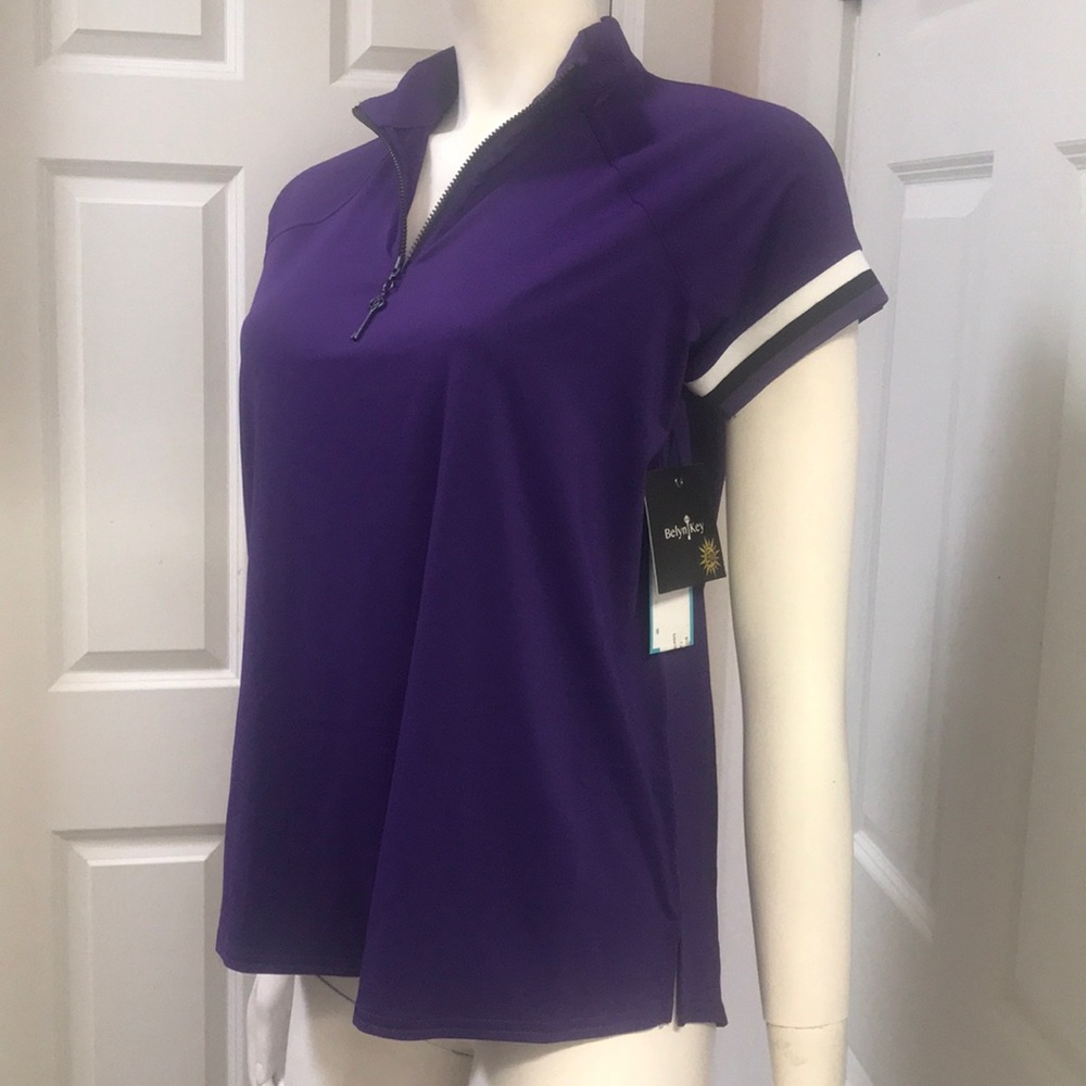 Belyn Key Golf/Tennis/Pickleball Zip Polo, NWT! - Picture 4 of 10
